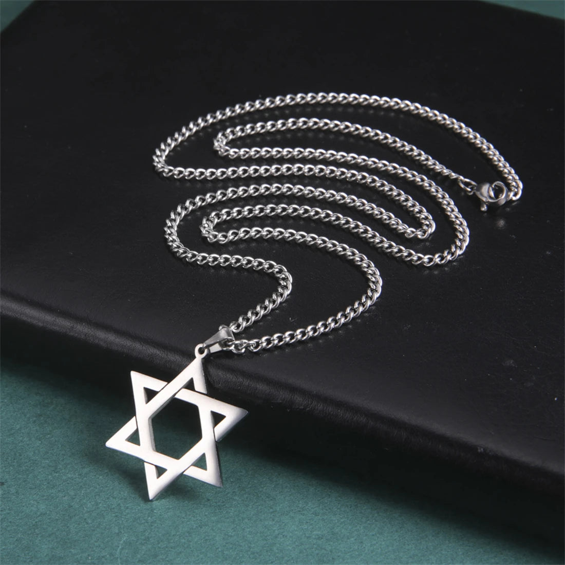 Star Of David Faith Pendant Necklace