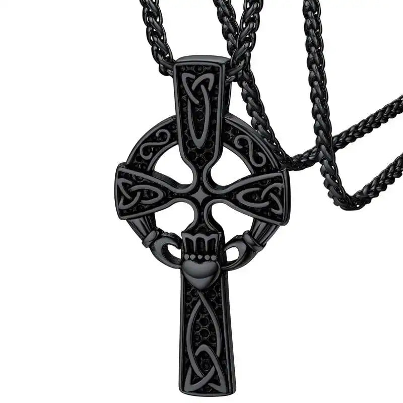 Christian Cross Prayer Necklace Jewelry
