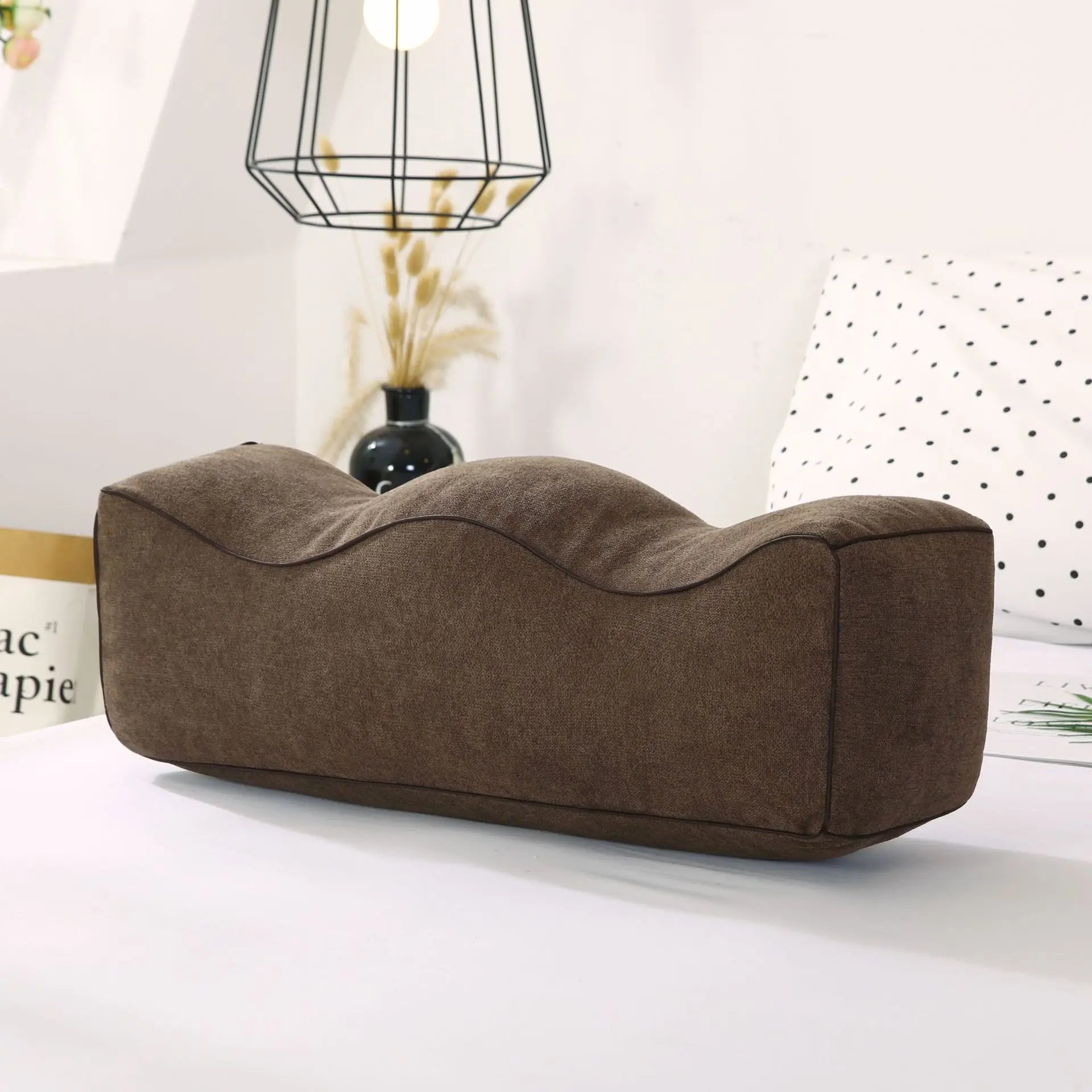 Leg Foot Elevating Pillow Lumbar Support Cushion for Pregnant Orthopedic Sciatica Leg-clamping Pad Message Body Support Pillows