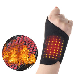 Self-Heating Magnetic Wrist Support Brace for Pain Relief