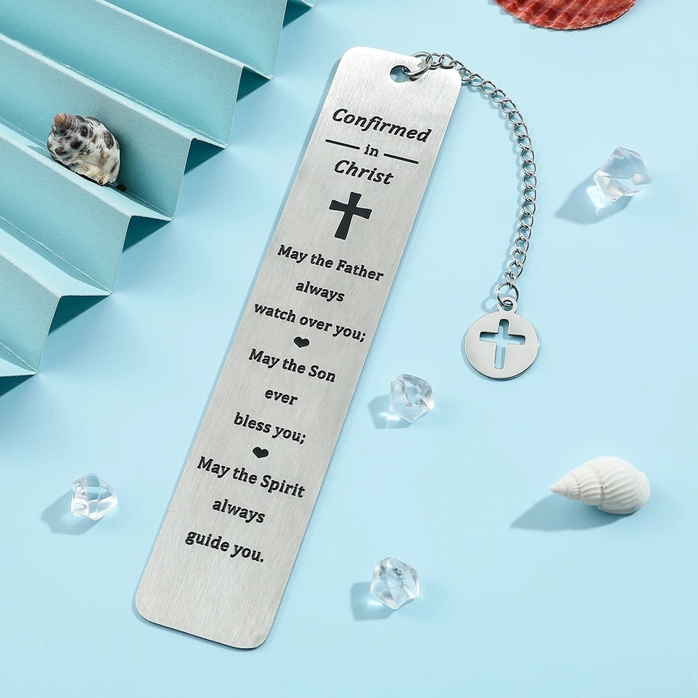 Personalized Stainless Steel Reading Bookmark