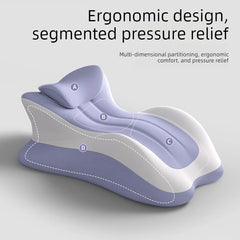 The Memory Foam Bed Wedge Pillow offers ergonomic, multi-dimensional support for neck, back, and legs—ideal for reading, sleeping, and post-surgery recovery. Designed to relieve snoring and acid reflux. Made in Mainland China. No batteries included.