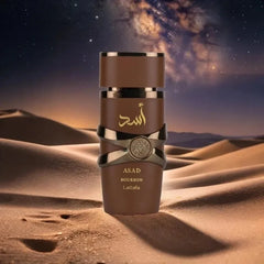 Lattafa Asad Bourbon Eau De Parfum Spray 3.4 oz (100 ml) Unisex Nuevo en caja Sellado Original