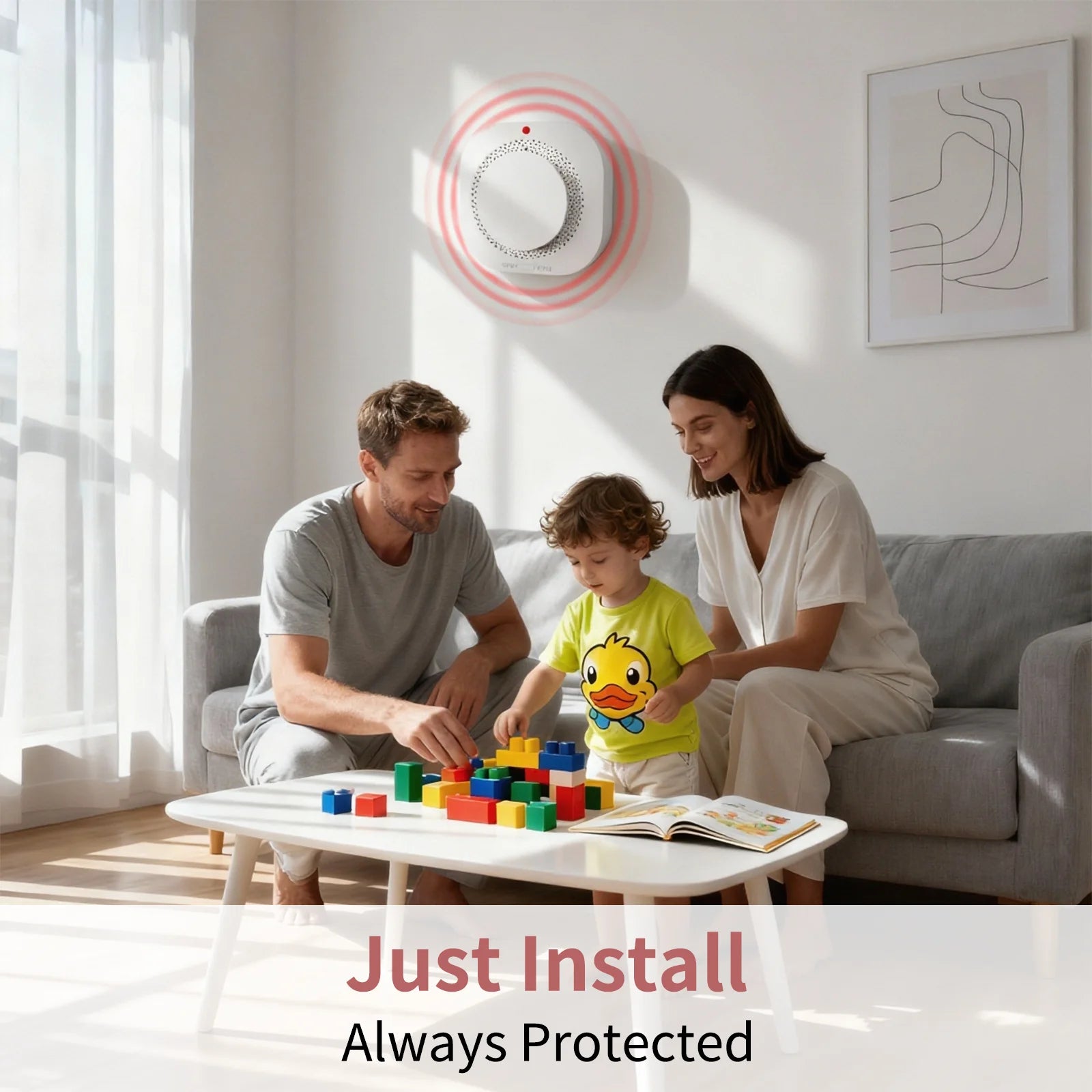 Independent Smoke Detector Alarm