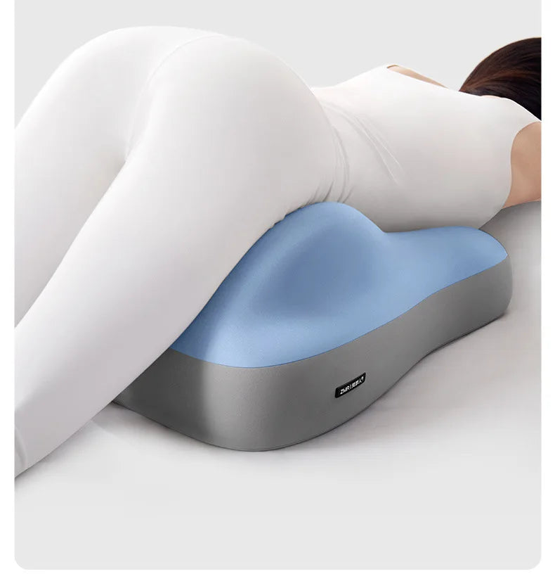 Lumbar Support Cushion Office Chair Pillow Backrest Cushion for Long Sitting Dorm Bed Back Pain Relief Breathable Mesh Fabric