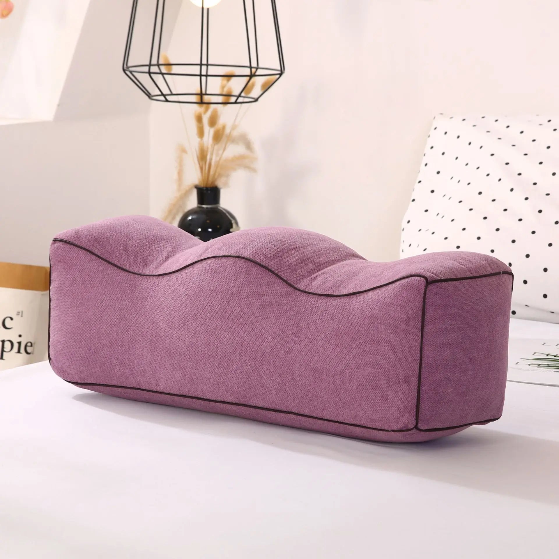 Leg Foot Elevating Pillow Lumbar Support Cushion for Pregnant Orthopedic Sciatica Leg-clamping Pad Message Body Support Pillows