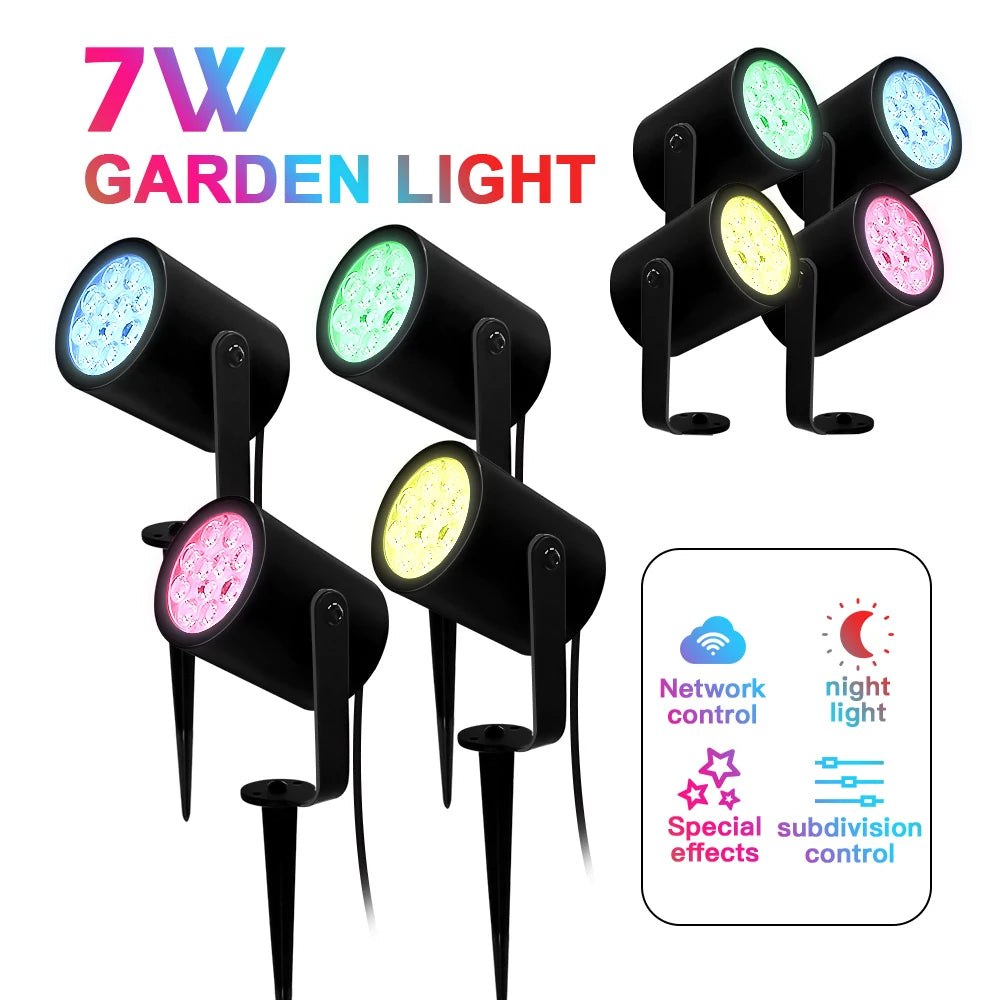 Smart RGB Garden Lawn Light