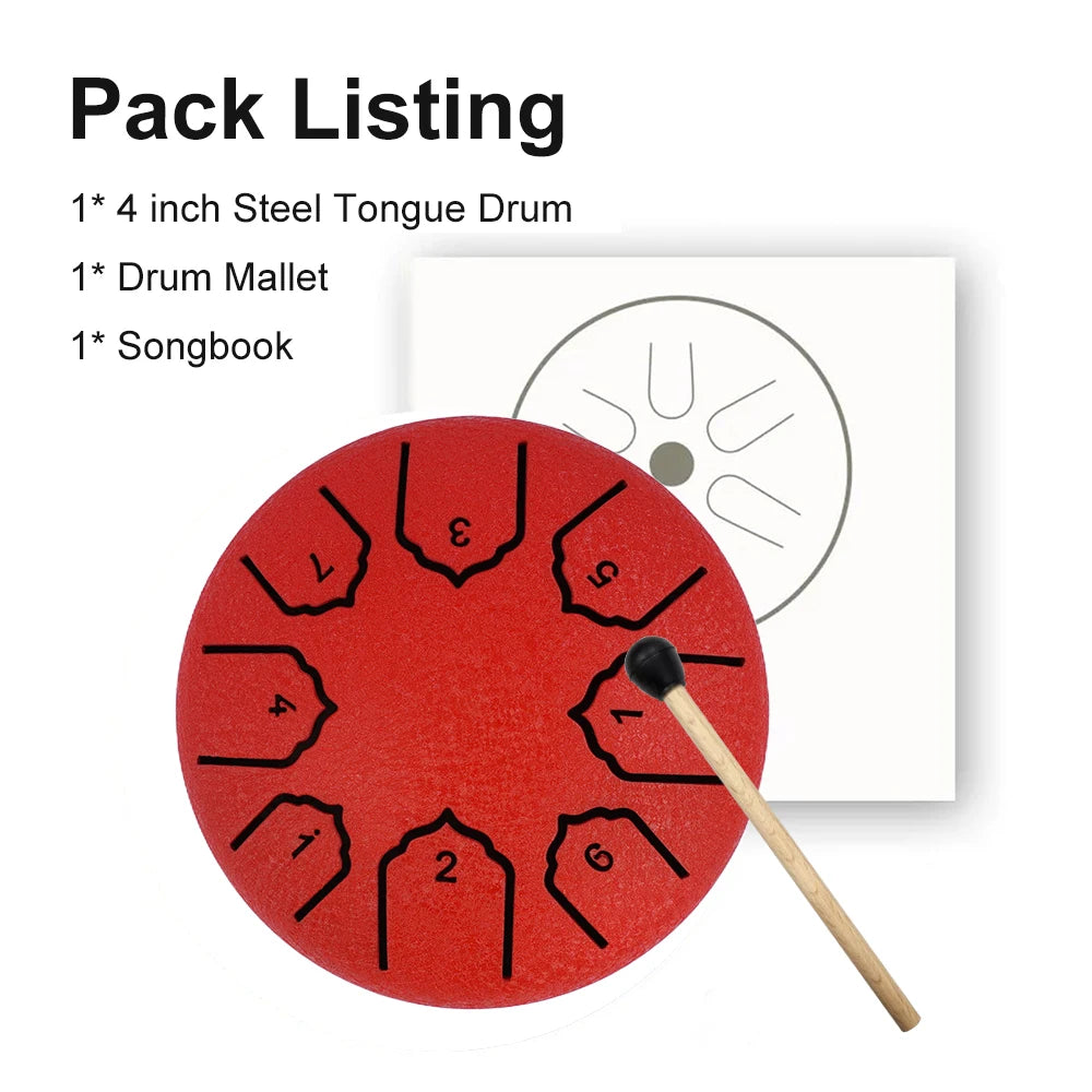 Mini Steel Tongue Drum Musical Instrument