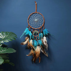 Handmade Feather Dream Catcher Wall Decor