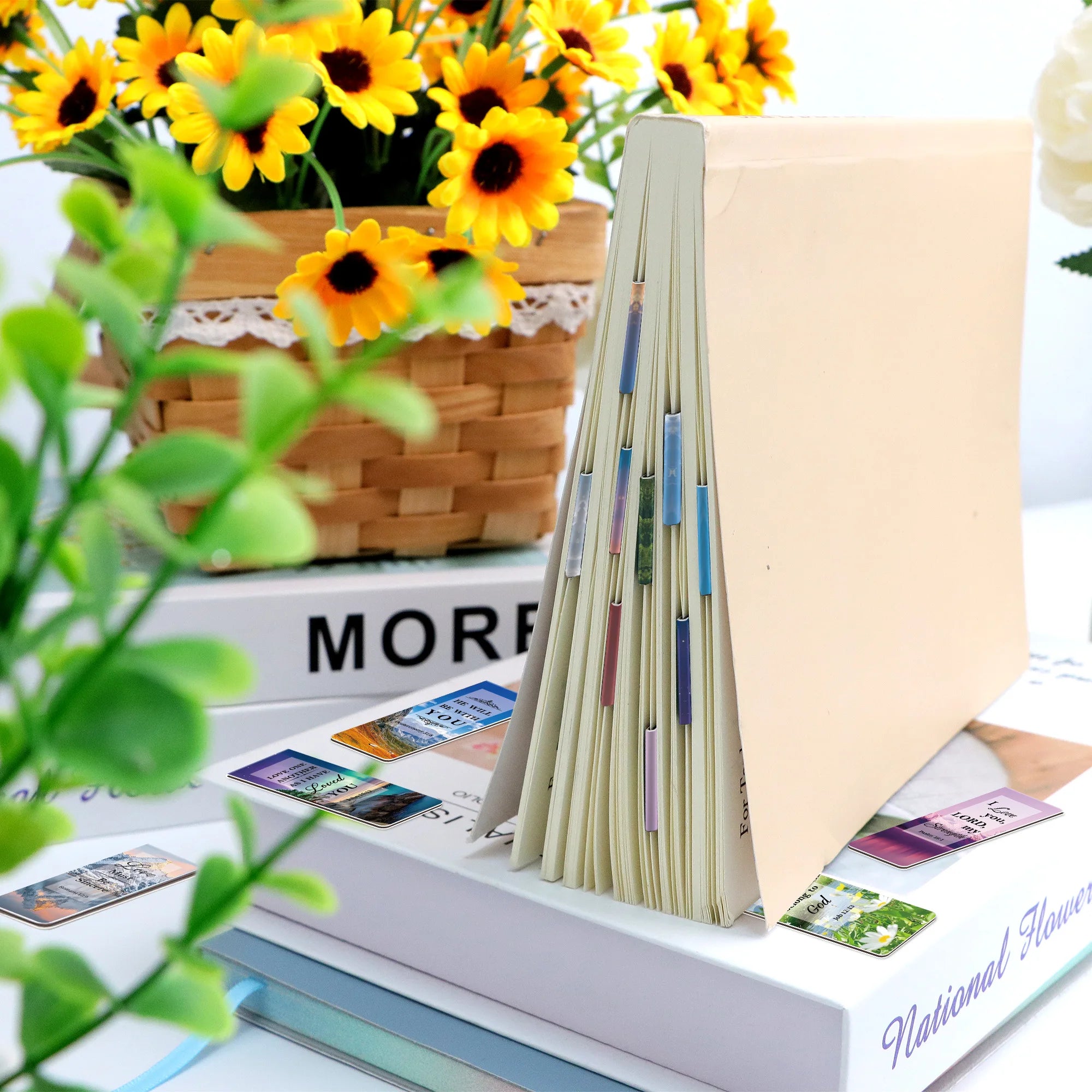 Christian Magnetic Bible Bookmarks Set