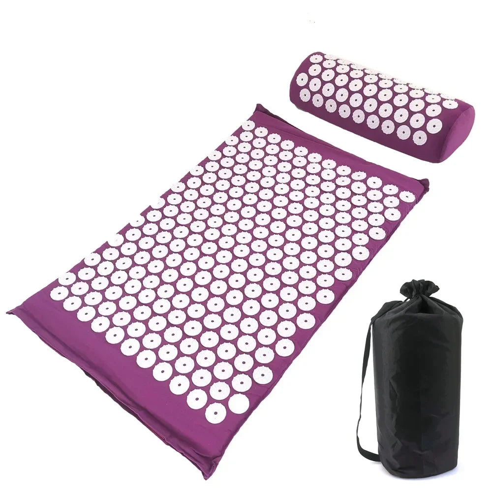 Acupressure Mat & Pillow Pain Relief Set