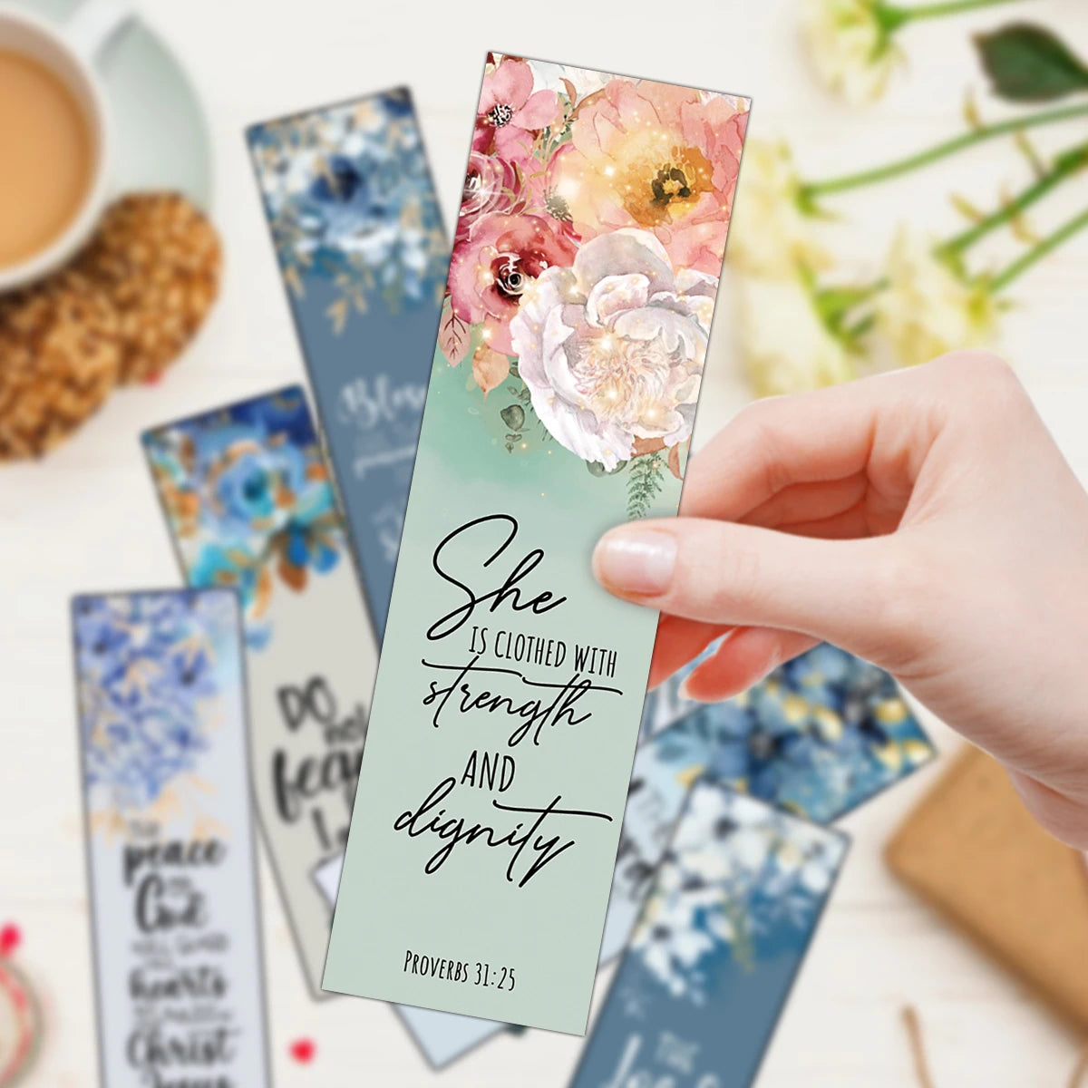 Inspirational Bible Verse Bookmark Set