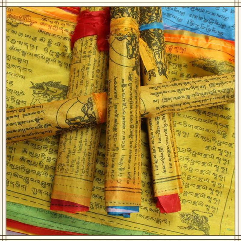 Tibetan Buddhist Prayer Flag Banner Set