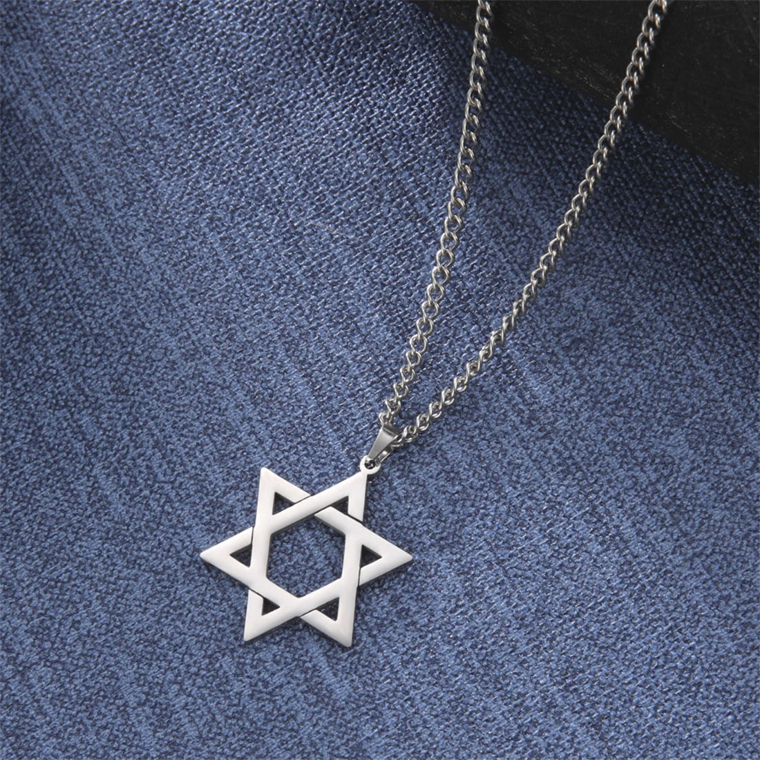 Star Of David Faith Pendant Necklace