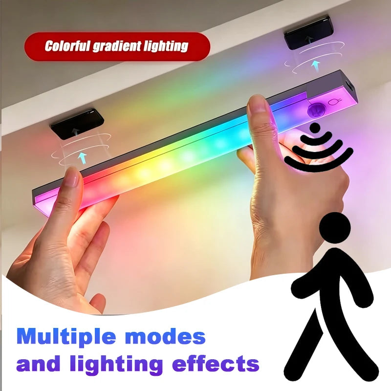 RGB Motion Sensor Cabinet Light