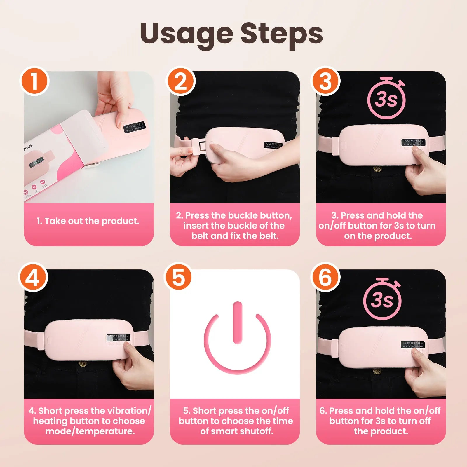 Electric Period Cramp Massager