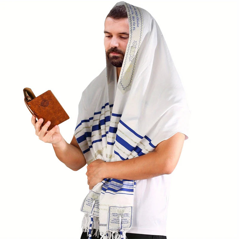 Traditional Jewish Prayer Shawl Tallit Scarf