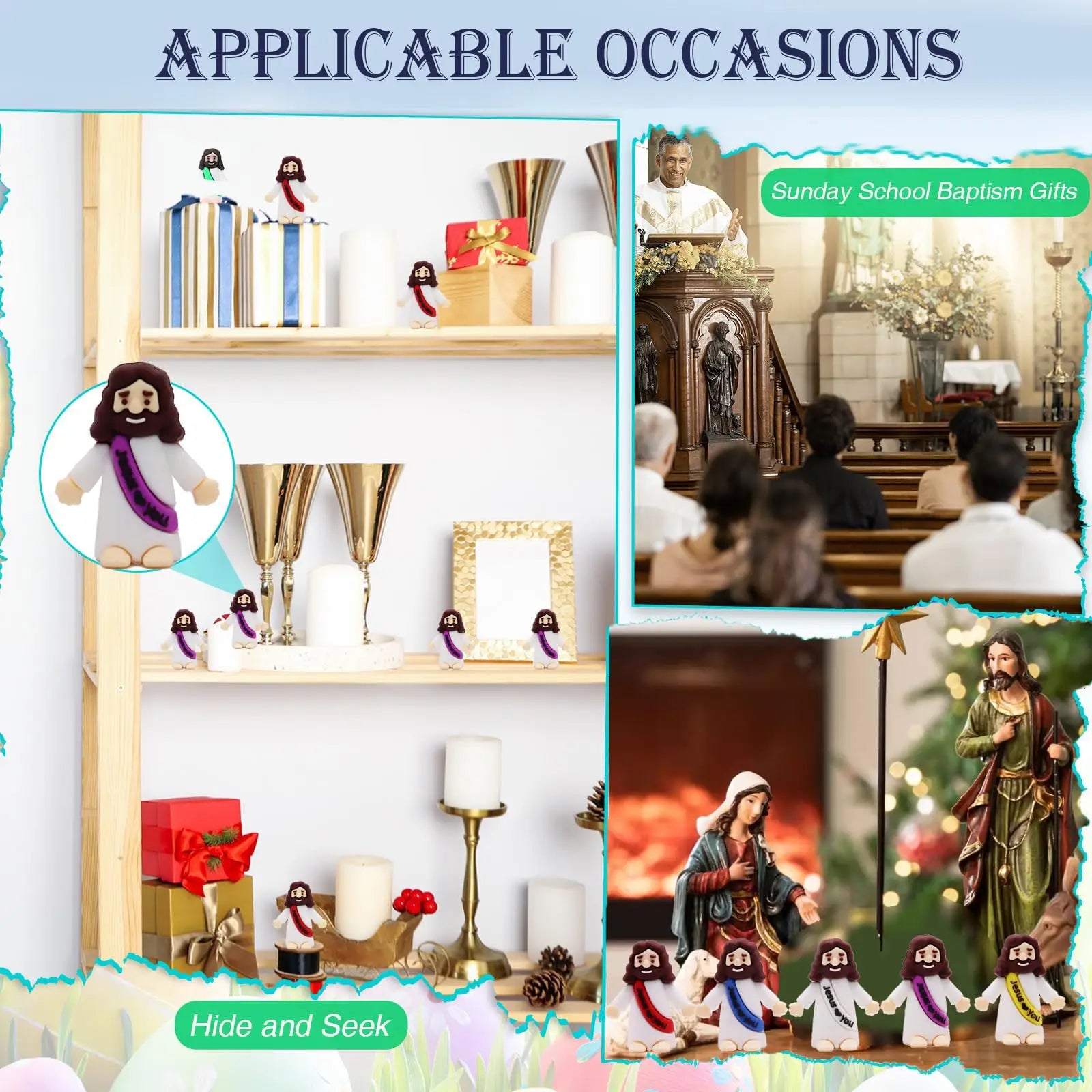 Mini Jesus Faith Figurine Set