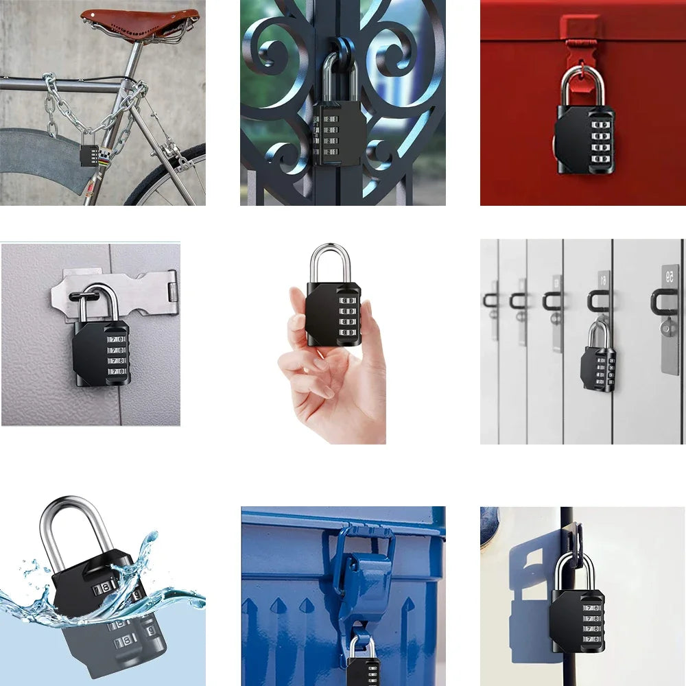 4 Digit Combination Padlock