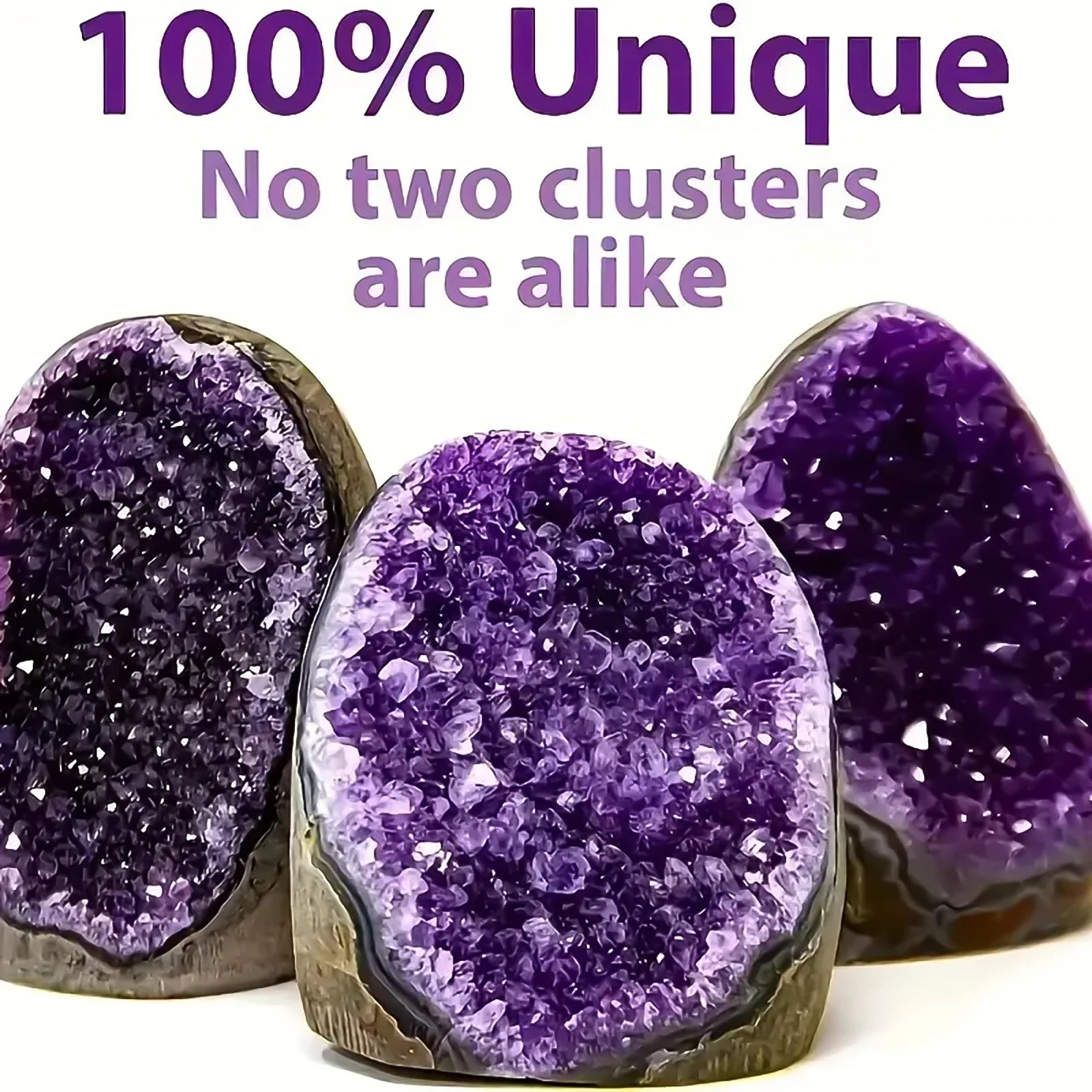 Natural Amethyst Crystal Display Piece