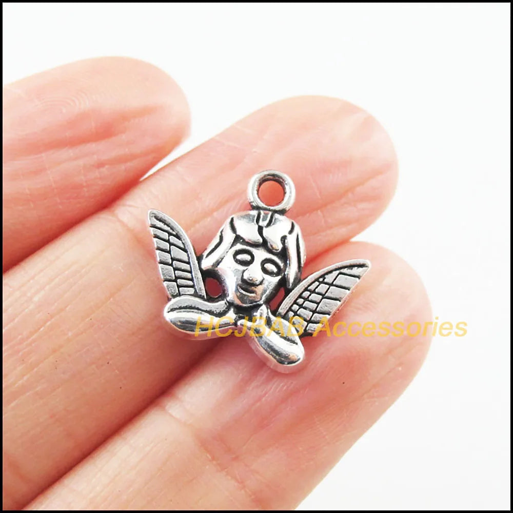 Praying Angel Wings Pendant Charms