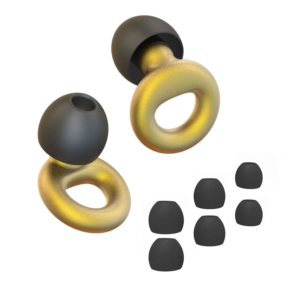 Reusable Silicone Noise Reducing Sleep Earplugs