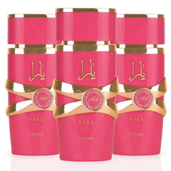 Lattafa Yara Candy Vanilla Fruity Citrus Floral Eau de Parfum Fragancia de larga duración para mujer 3.40 oz (100 ml)
