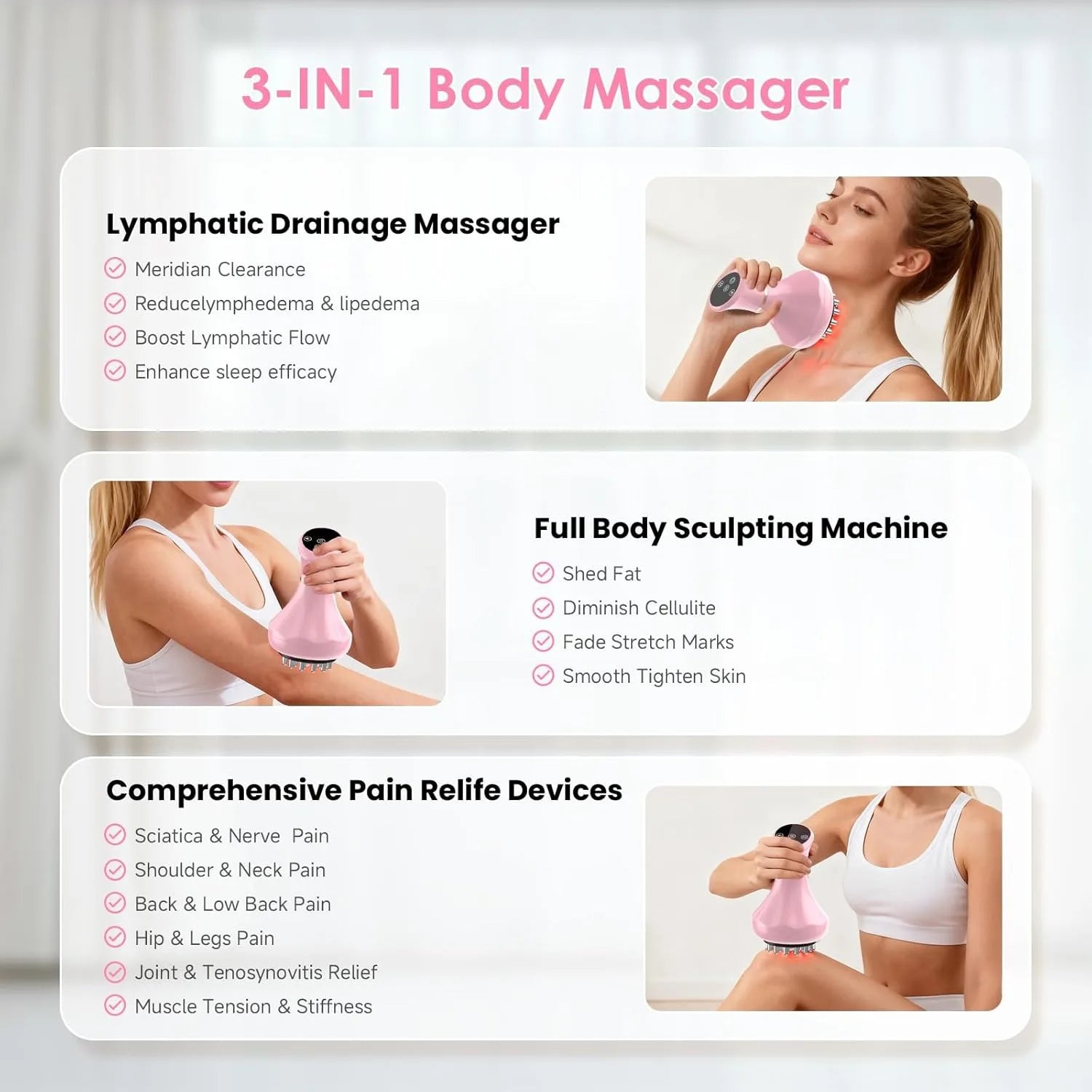 Electric Body Massage Brush
