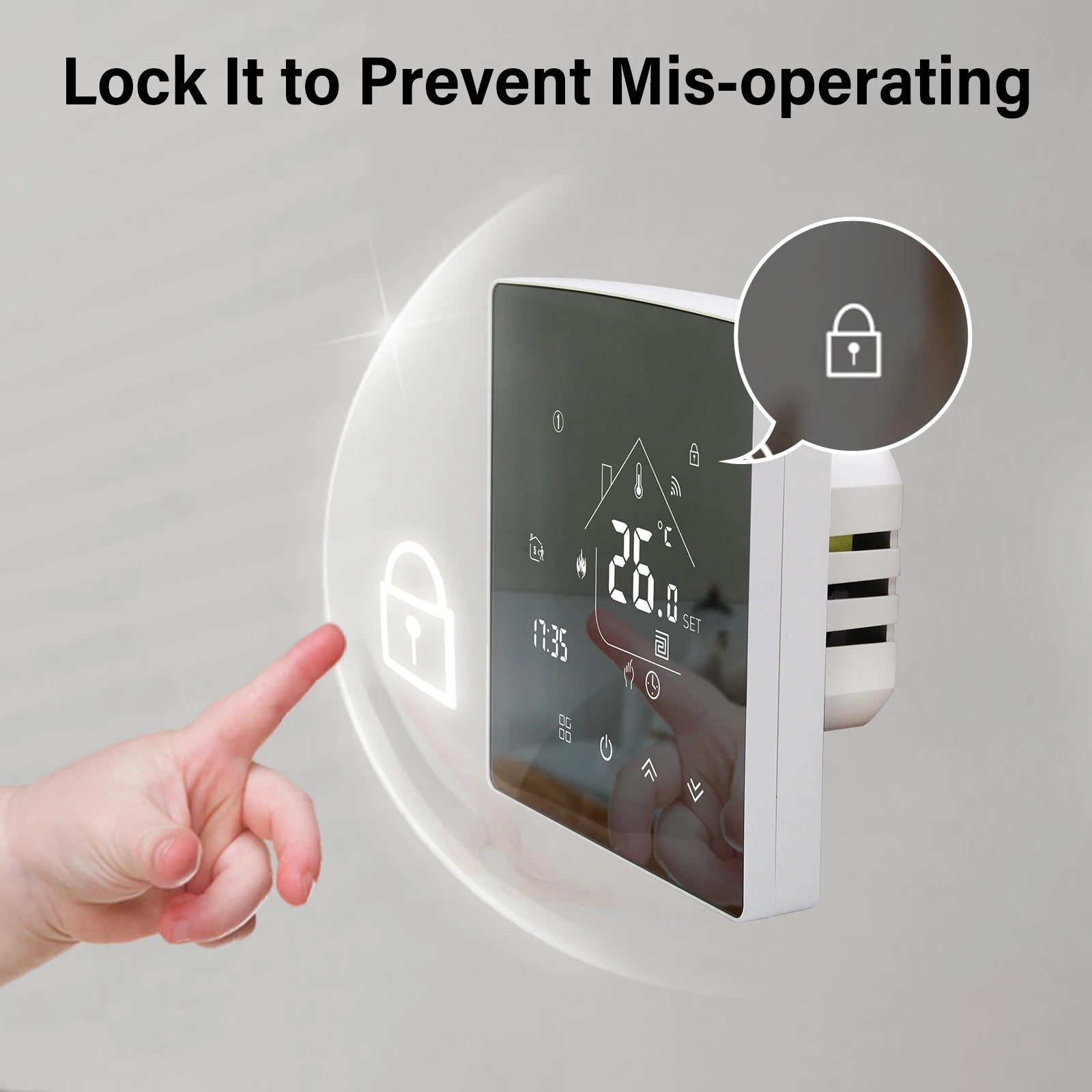 WiFi Smart Water Heating Thermostat