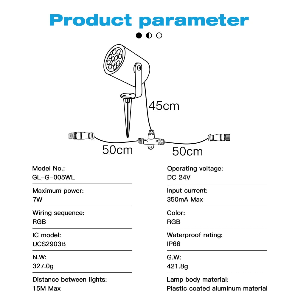 Smart RGB Garden Lawn Light