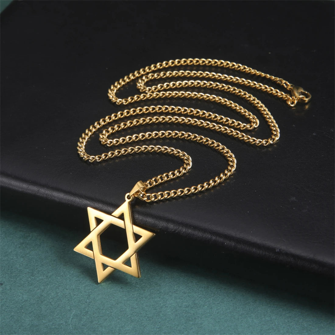 Star Of David Faith Pendant Necklace