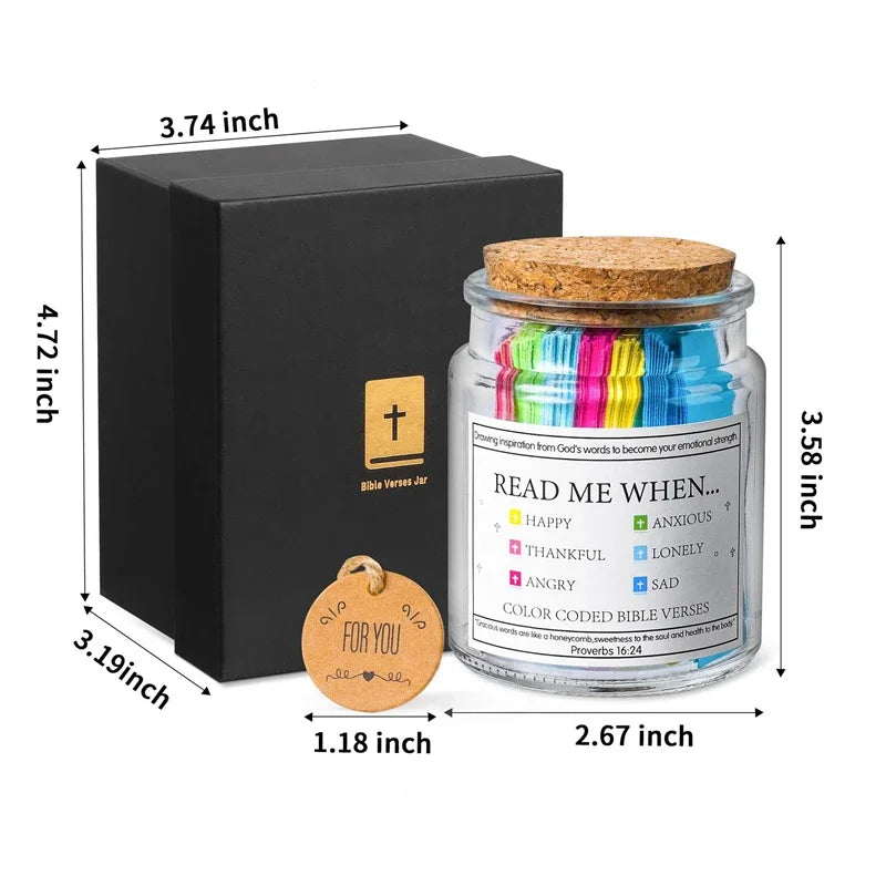 Bible Verse Prayer Jar Spiritual Gift