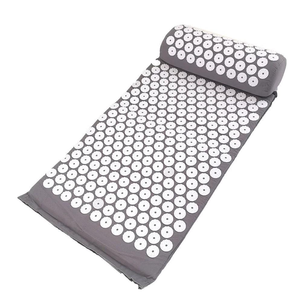 Acupressure Mat & Pillow Pain Relief Set