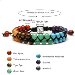 Chakra Crystal Healing Bracelet