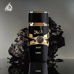 Lattafa Asad for Men Parfum aux phéromones Parfum pour femme arabe Eau de Cologne aux phéromones pour homme Attirer le sexe opposé Anniversaire