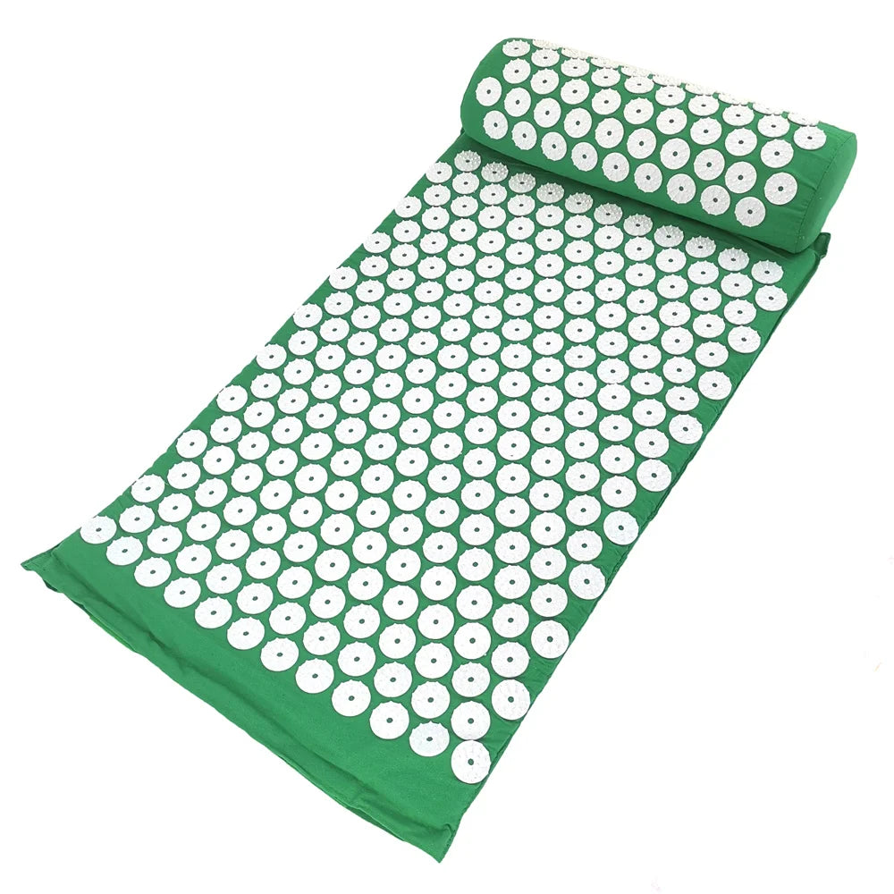 Acupressure Mat & Pillow Pain Relief Set