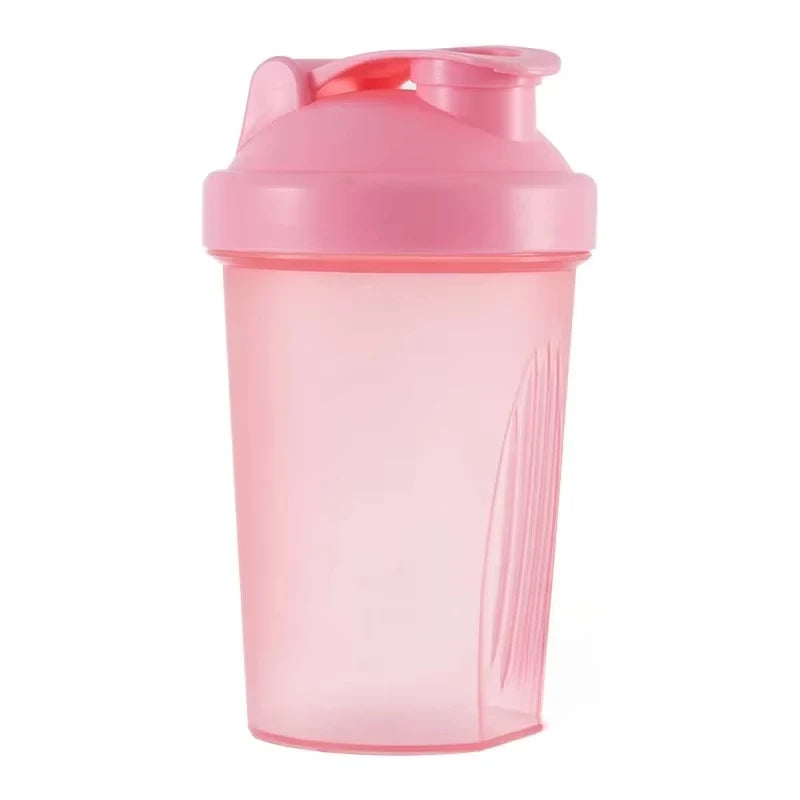 1-7PCS Shaker Bottles Sport Water Cups Whey Protein Powder Mixer Bottle Fitness Gym Shaker Outdoor Portable Plastic Drink Cup
