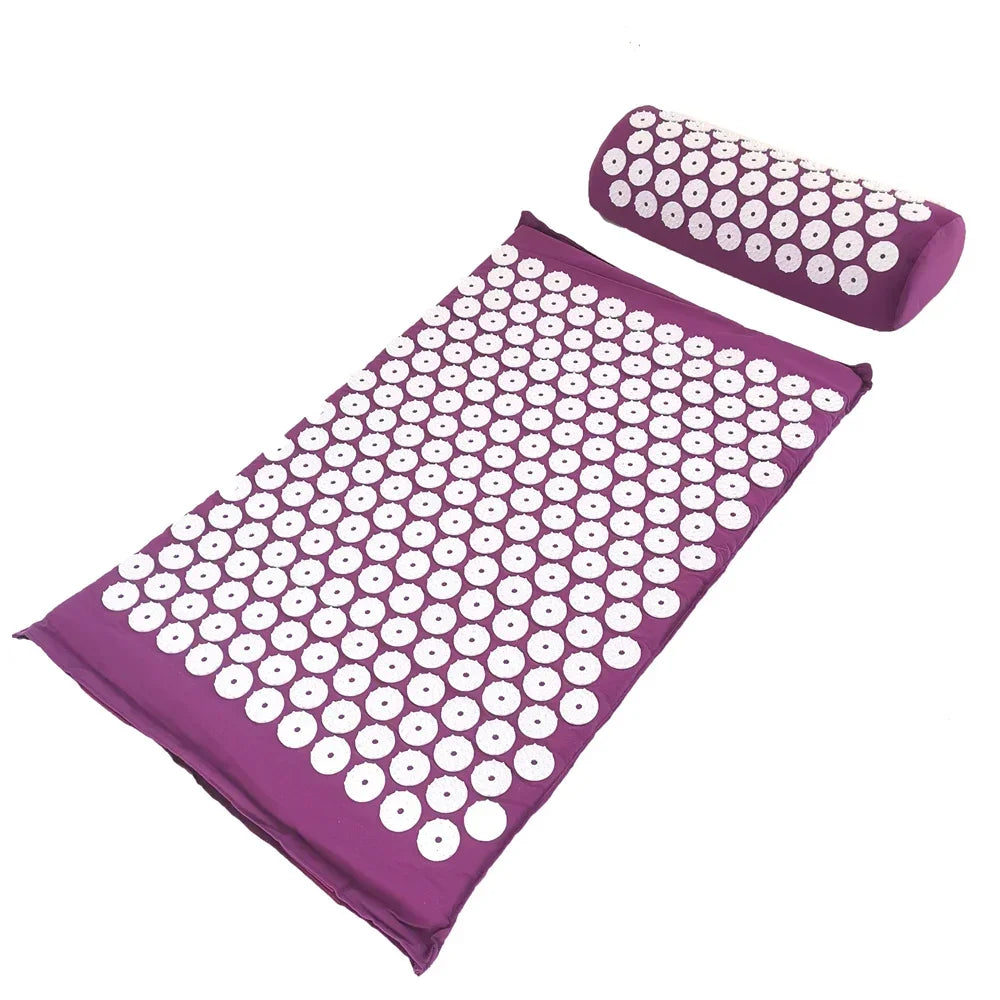 Acupressure Mat & Pillow Pain Relief Set