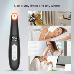 LED Eye Massager Wand for Dark Circles & Puffiness