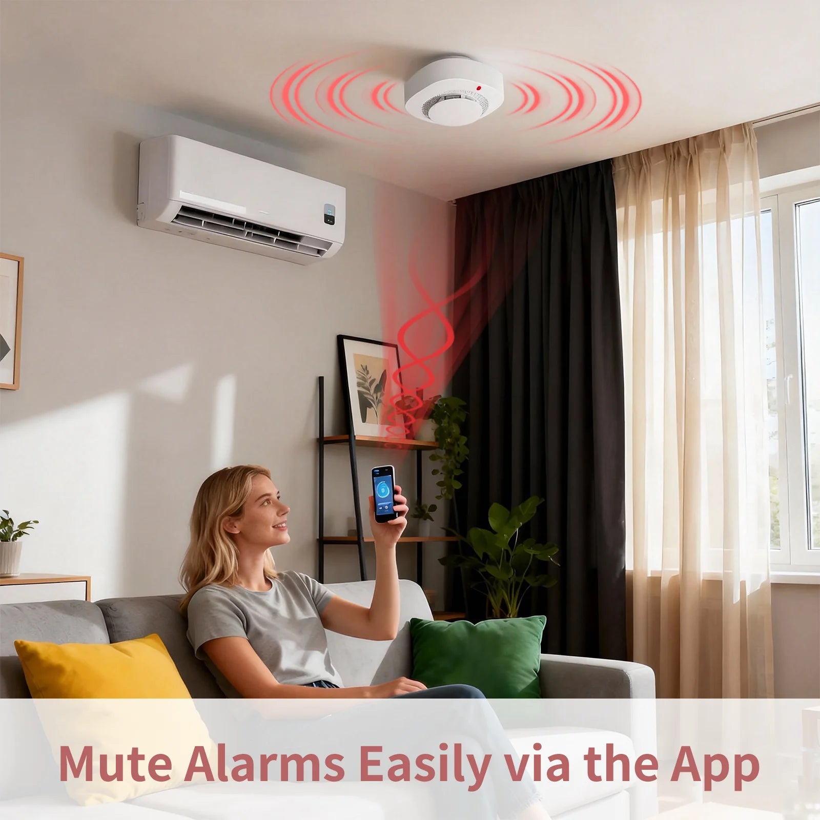 Independent Smoke Detector Alarm