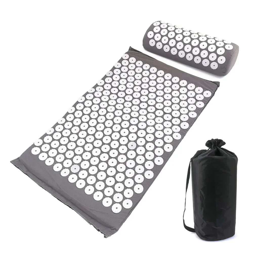 Acupressure Mat & Pillow Pain Relief Set