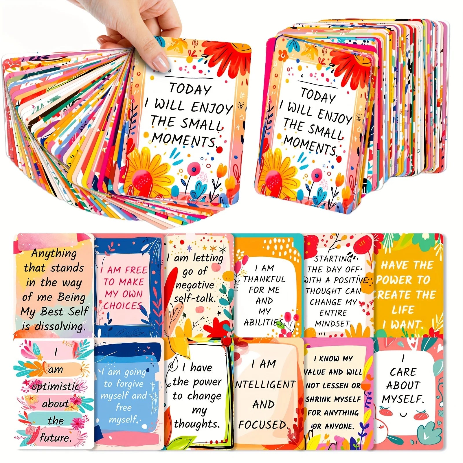 Motivational Affirmation Cards Positive Quotes