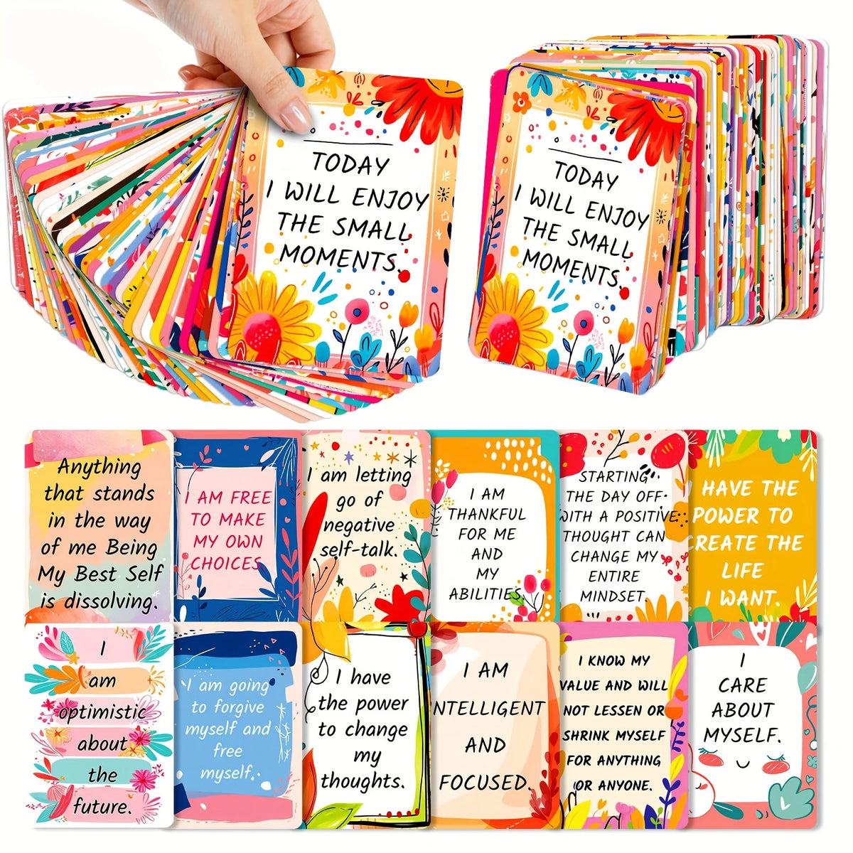 Motivational Affirmation Cards Positive Quotes