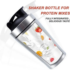 Stainless Steel Protein Powder Shaker Bottle With Steel Ball Leak Proof Gym Fitness Sport Whey Shakes Cup Fitness Sports Mug