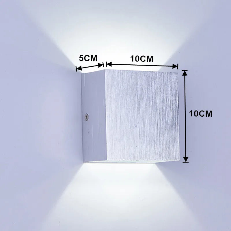 Modern Cube LED Wall Light
