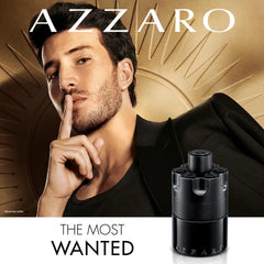 Azzaro Eau De Parfum Intense - Fragancia fougère, ámbar y picante para una cita nocturna - Uso duradero - Perfumes de lujo para hombres