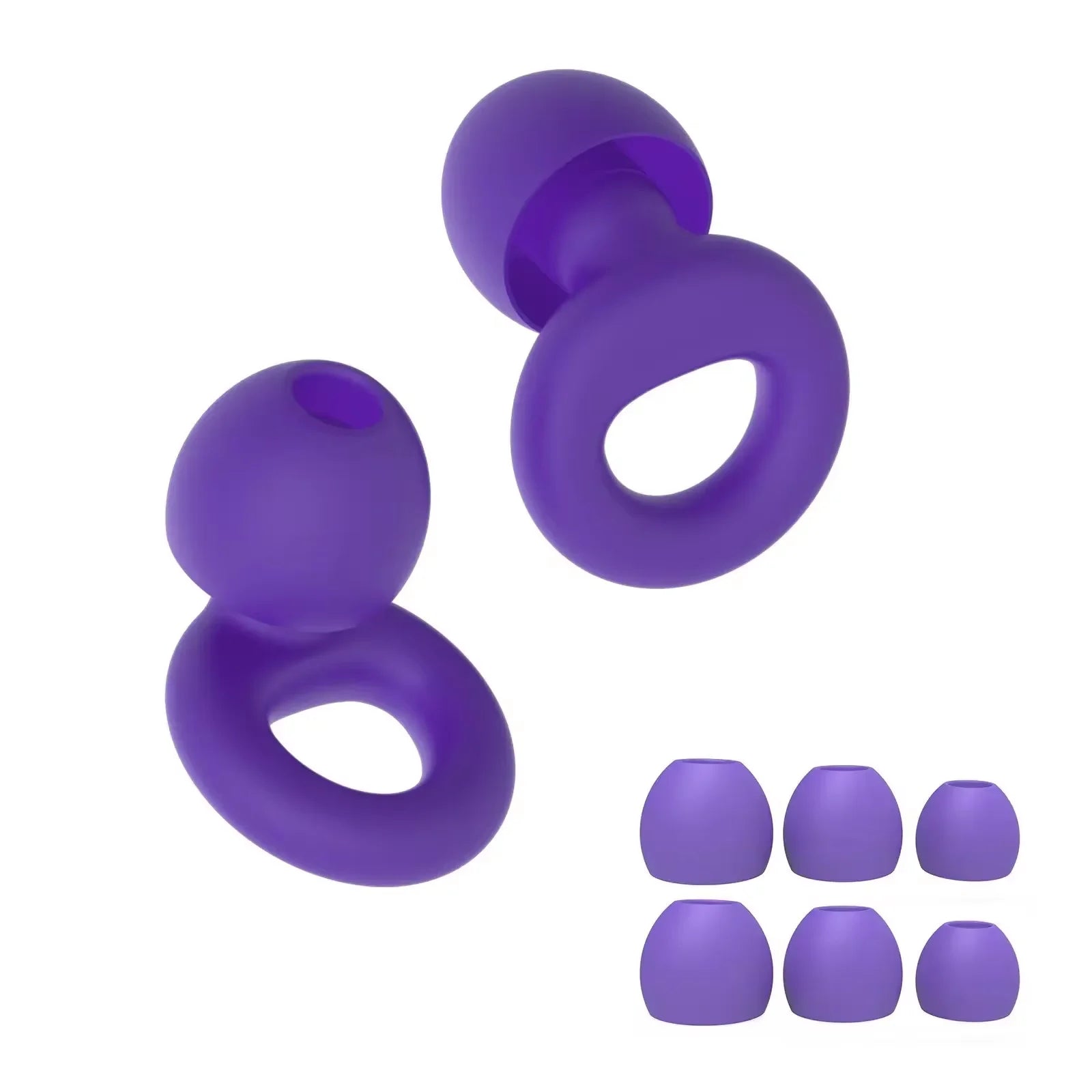 Reusable Silicone Noise Reducing Sleep Earplugs