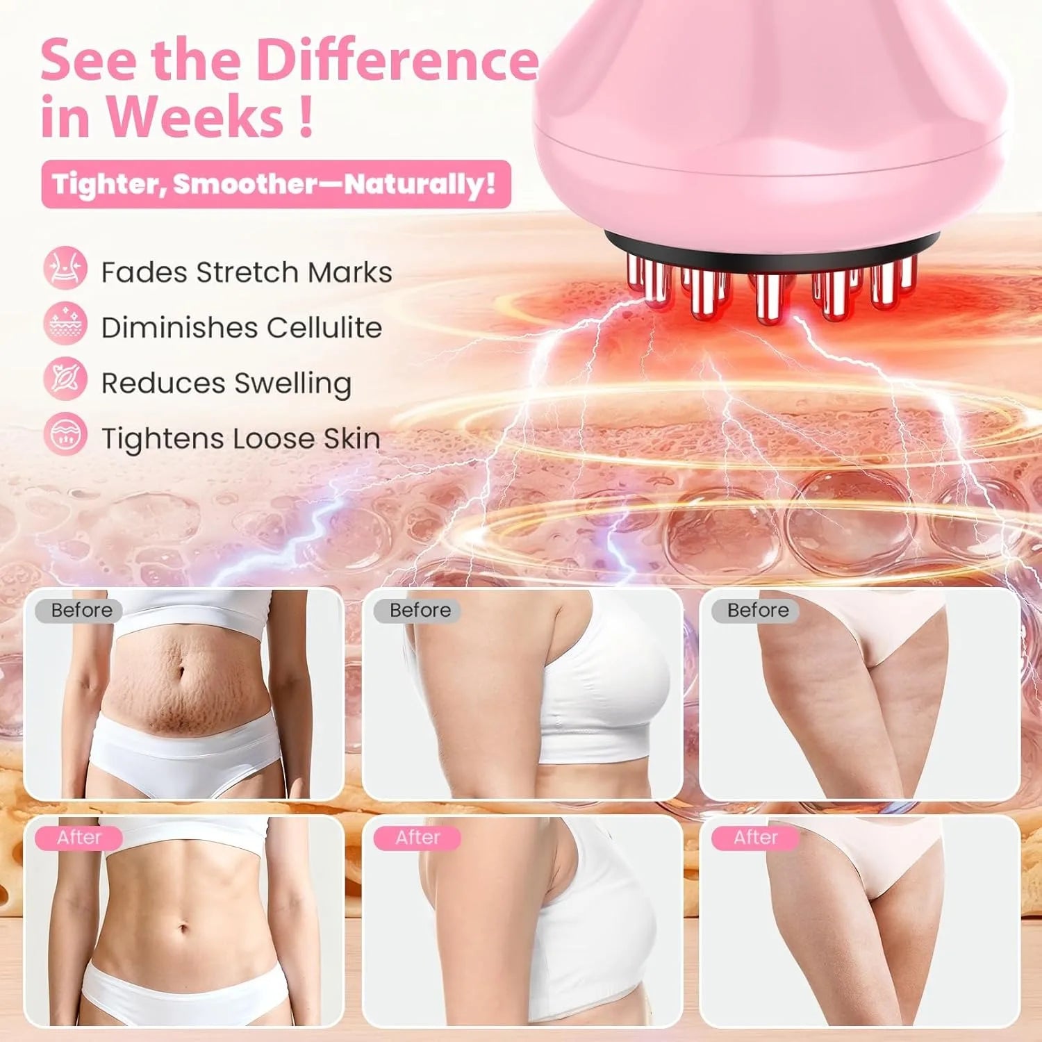 Electric Body Massage Brush