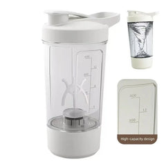 Electric Self Stirring Mug,Protein Powder Milkshake Shaker Bottle,USB Charging Shaker Cup with Scale 15 Oz Water Cup,BPA Free