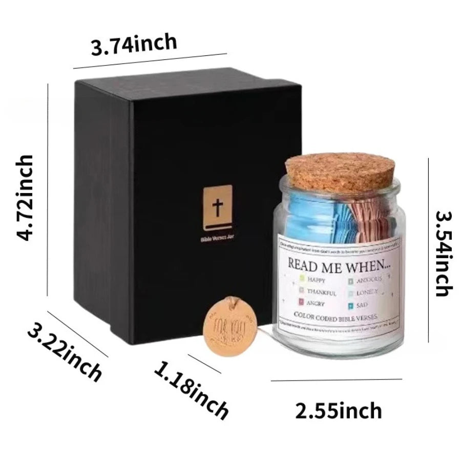 Bible Verse Prayer Jar Spiritual Gift